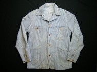 30’s Lee denim Jacket リー ヒッコリーカバーオール ハウスタグ ロングL 買取査定