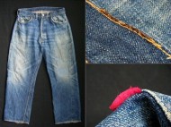 40’s Levis501XX リーバイス501XX 革パッチ リペア有 サイズ34 買取査定