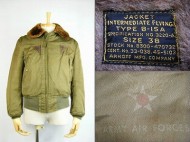 40’s Vintage Flight Jacket フライトジャケット 極上 米軍 ARMYAF B-15A 買取査定