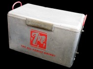 50’s 7UP CoolerBox ヴィンテージクーラーボックス アルミ製 買取査定