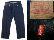 60’s Levis501 66 リーバイス501 66 前期 極上 ワンウォッシュ程度 買取査定