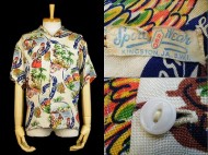 50’s Vintage Aloha shirt ヴィンテージ アロハシャツ レーヨン 買取査定