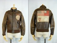 40’s Flight Jacket ARMYAF A-2 ブラッドチット CBI戦区章決済 買取査定