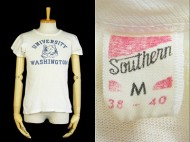 40’s Vintage T Shirts ラッセル 染み込み カレッジ ヴィンテージTシャツ 買取査定