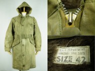 40’s Military Jacket ミリタリージャケット 米軍 NAVY デッキコート 買取査定