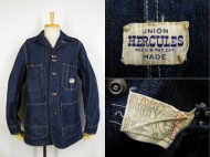 50’s Vintage Denim Jacket Hercules ヘラクレス デニムカバーオール 買取査定