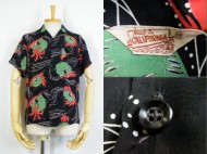 40’ｓ Vintage Aloha shirt California カリフォルニア ハワイアンシャツ 買取査定