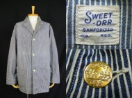 40’s Vintage Denim Jacket SWEET-ORR スイートオール カバーオール 買取査定
