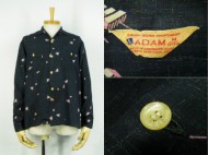 50’s Vintage gabardine Shirts ADAM ギャバジンシャツ アトミック柄 買取査定