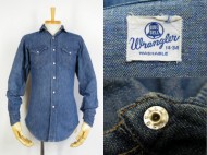 50’s Vintage Wrangler BLUE BELL Denim Shirts ラングラー ウエスタン 買取査定