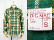 70’s Flannel Shirts BIGMAC ビッグマック ヘビー フランネルシャツ 買取査定