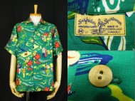 50’s Aloha shirt ヴィンテージ アロハシャツ Surfriders ハワイアンシャツ 買取査定