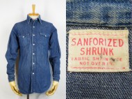 50’s Denim Western Shirts ヴィンテージ デニム ウエスタンシャツ 買取査定