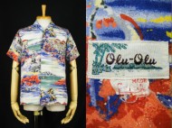 Vintage Aloha shirt ヴィンテージ アロハシャツ OluOlu ハワイアンシャツ 買取査定