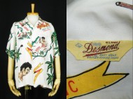 Vintage Aloha shirt ヴィンテージ アロハシャツ Desmond FIJI 買取査定
