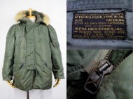 50’s N-3B ALPHA INDUSTRIES INC エアクルージャケット アルファ製 買取査定