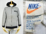 70’s NIKE フルジップパーカ ゴツナイキ 染込み 希少 買取査定