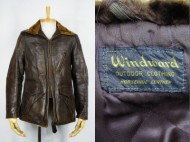 40’s Windward Leather CAR COAT レザーカーコート ホースハイド 買取査定