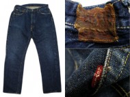 40’s LEVIS リーバイス 501XX 革パッチ 濃紺 買取査定