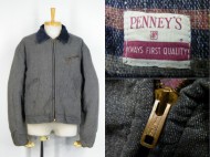 50’s PENNEY’S 191-BLタイプ 黒 シャンブレー ワークジャケット 買取査定