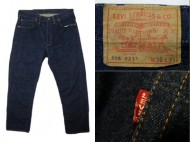 60’s LEVIS リーバイス 505 BIGE 濃紺 極上 買取査定