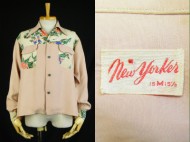 40’s new yorker Aloha shirt アロハシャツ ハワイアンシャツ 買取査定