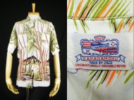 50’s KAHANAMOKU Aloha shirt カハナモク ホリゾンタルパターン 買取査定