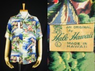 50’s Aloha shirt HaleHawaii ハワイアンシャツ レーヨン 買取査定