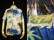 50’s HALE HAWAI オールオーバー 縮緬 ヴィンテージハワイアンシャツ 買取査定