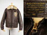 40’s USN M-445A flight jacket フライトジャケット シープスキン 買取査定