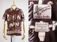 40’s Vintage Aloha shirt Catalina カタリナ ハワイアンシャツ 買取査定