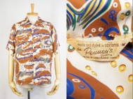 50’s Vintage Aloha shirt Penneys ペニーズ ハワイアンシャツ オールオーバー 買取査定