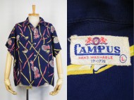 50’s Aloha shirt キャンパス ハワイアンシャツ オールオーバー 買取査定