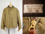 40’s 米軍 USN N-1 Navy Deck Jacket デッキジャケット サイズ42 買取査定