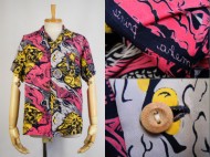 40’s Vintage Aloha shirt  ハワイアンシャツ ゴーギャン 激レア 買取査定
