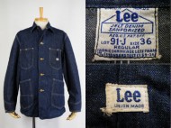 40’s Lee リー 91-J DENIM COVERALL デニムカバーオール ハウスマーク 買取査定