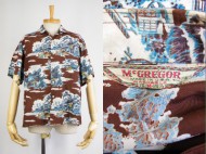 50’s Vintage Aloha shirt マクレガー 半袖 ハワイアンシャツ 和柄 レーヨン 買取査定