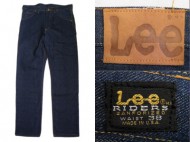 70’s Lee リー 200 サイド黒タグ dead stock Denim Pants 買取査定