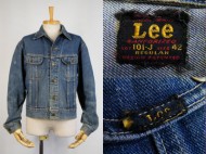 40’s Lee リー 101-J DENIM JACKET 赤タグ デニムジャケット サイズ42 買取査定