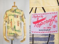 50’s Gabardine Shirts Topcraft 半袖ギャバシャツ アトミック柄 買取査定