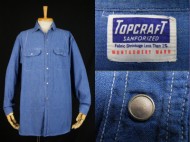 40’s TOPCRAFT シャンブレー ウエスタンシャツ ベタシャン 買取査定