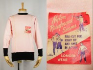 50’s Vintage sweat shirt FLAGG スウェットシャツ ツートン ピンクロ 買取査定