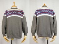 50’s vintage snowflake sweat shirt 雪柄 スウェットシャツ オリジナル 買取査定