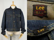 40’s Lee リー 101-J DENIM JACKET 赤タグ サイズ46 買取査定