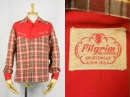 40’s Pilgrim ピルグリム ヴィンテージ コットンシャツ 買取査定