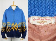 60’s old cowichan sweater  カウチンセーター ダイヤ柄 買取査定