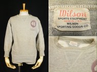 40’s wilson sweat shirt ウィルソン スウェットシャツ 両V はめ込み 買取査定
