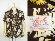50’s Aloha shirt Ceeb of Miami ハワイアンシャツ 買取査定