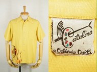40’s Vintage Aloha shirt Catalina カタリナ ハワイアンシャツ パネル 買取査定