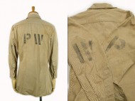 40’s PW prisoner of war shirt プリズナー シャツ 買取査定